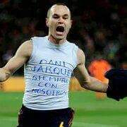 \ I have never seen him flopped in a game\- Javier Mascherano on Iniesta
Happy birthday champ 