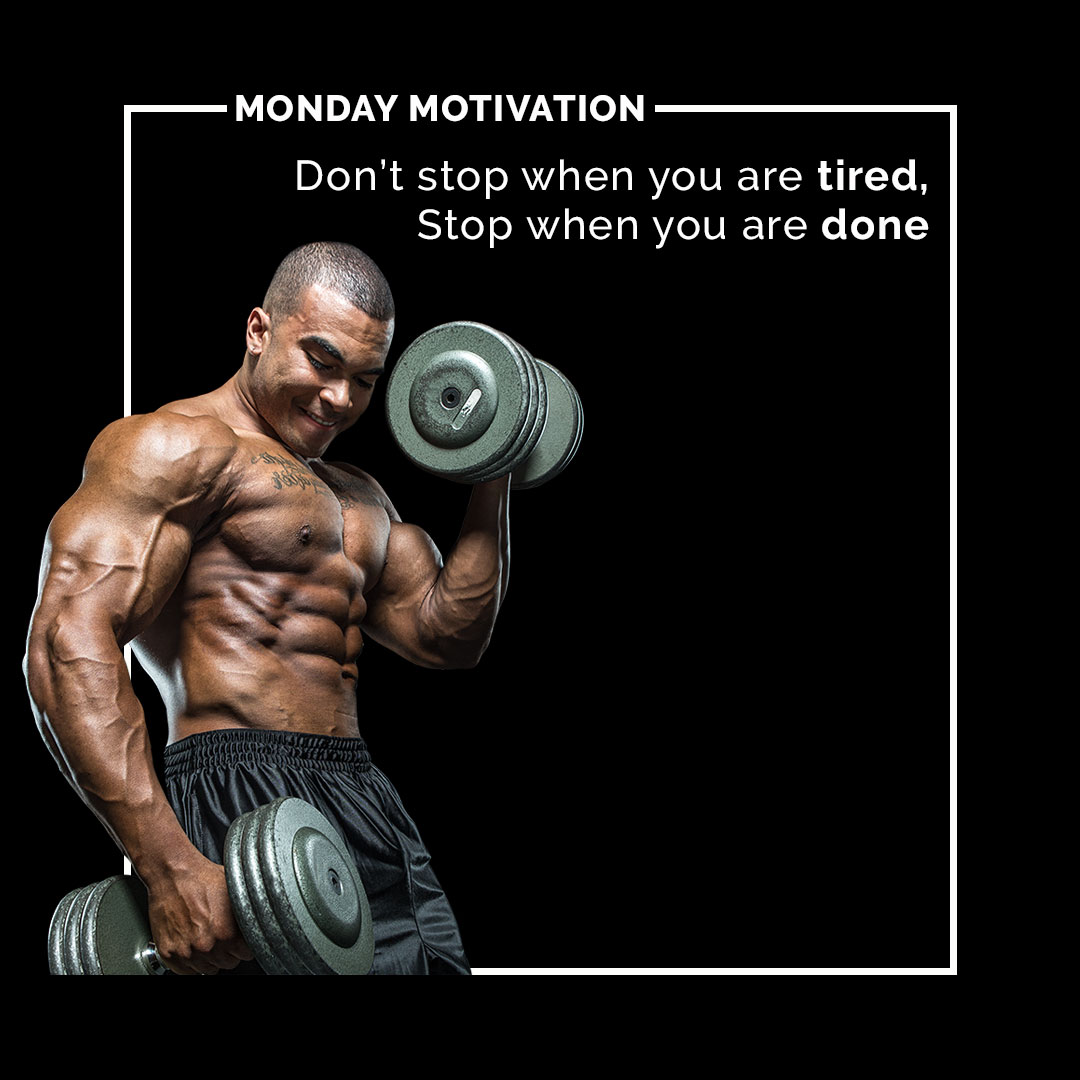 PLUSMOREFITNESS's tweet image. Overcome your negativities and stay positive always!
During your workout, whenever you feel tired, have a look at your GOAL, and move forward.

#PlusMoreFitness #Monday #mondaymotivation