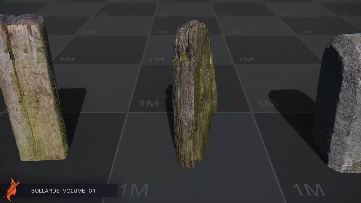 EmberGlitch's tweet photo. After processing multiple bollards scans the pack is ready to be used in your urban environments. 
10 Game-ready models with realistic 4k textures.

Check it out on the Unity asset store!
https://t.co/My2TJYncWt

#unity3d #madewithunity #photogrammetry #gamedev #gameart #urban https://t.co/YSngH7aWcd