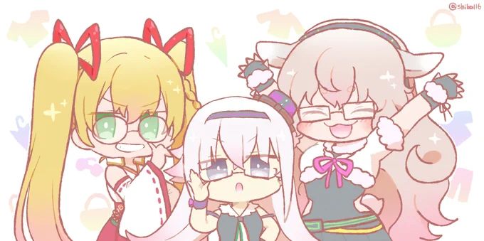 全員眼鏡装備なら描くしかないじゃない!
素敵でした???✨✨✨

#アイドル部の侵略 