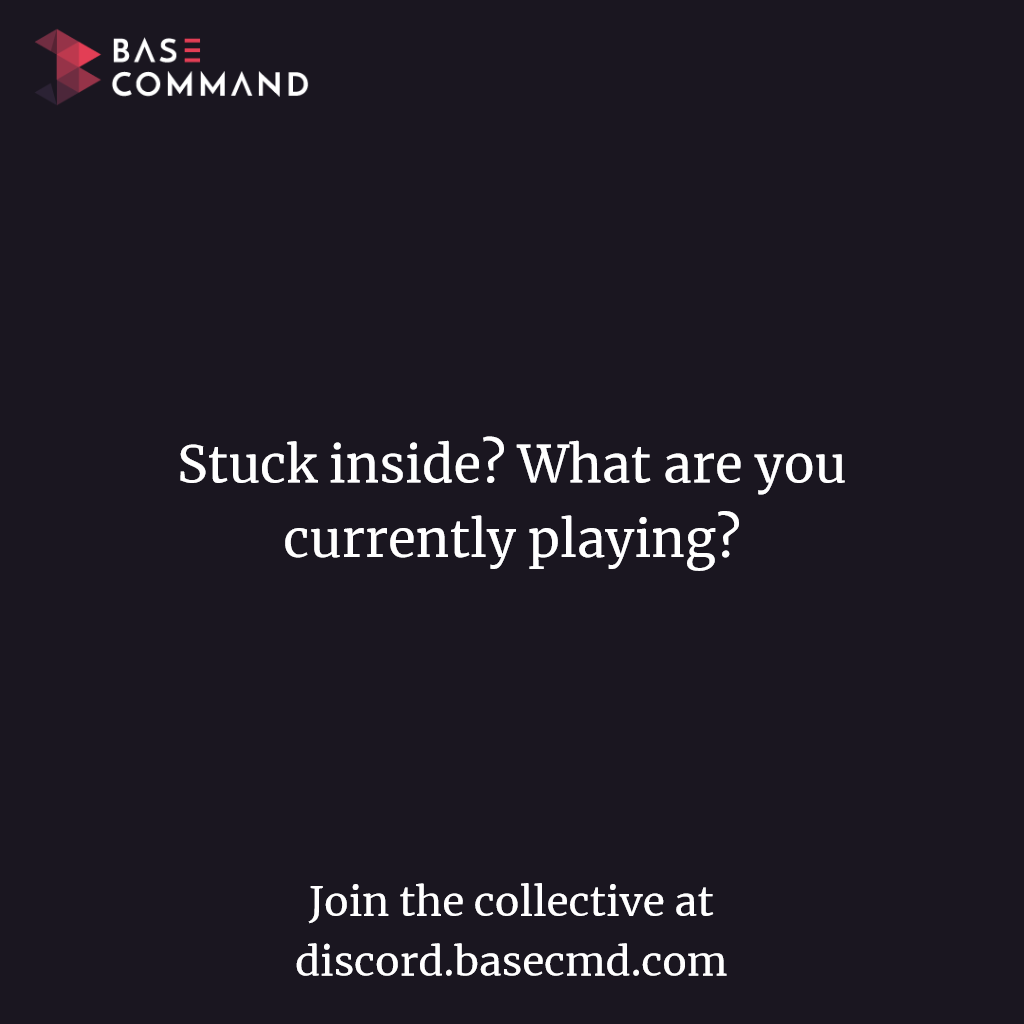 basecmd's tweet photo. What are you currently playing? https://t.co/5MBRop1UbV
