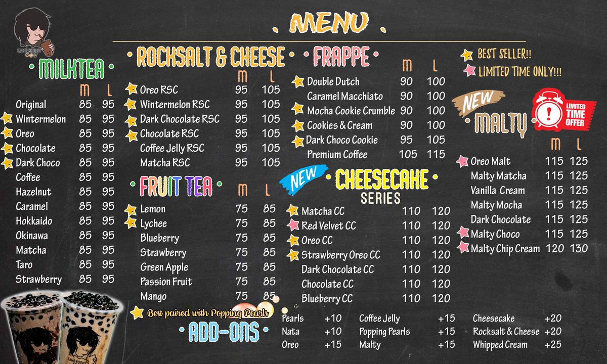 CampBoomyCafe's tweet photo. Since we do not have delivery service yet, you can book your own pabili service via GrabExpress/Lalamove. 😉

Take note, only our Bagumbong Branch is open from 9am-5pm. Other branches are still temporarily closed.

⚠️ Cheesecake Series is currently not available. ⚠️ https://t.co/HvlsLE74MD