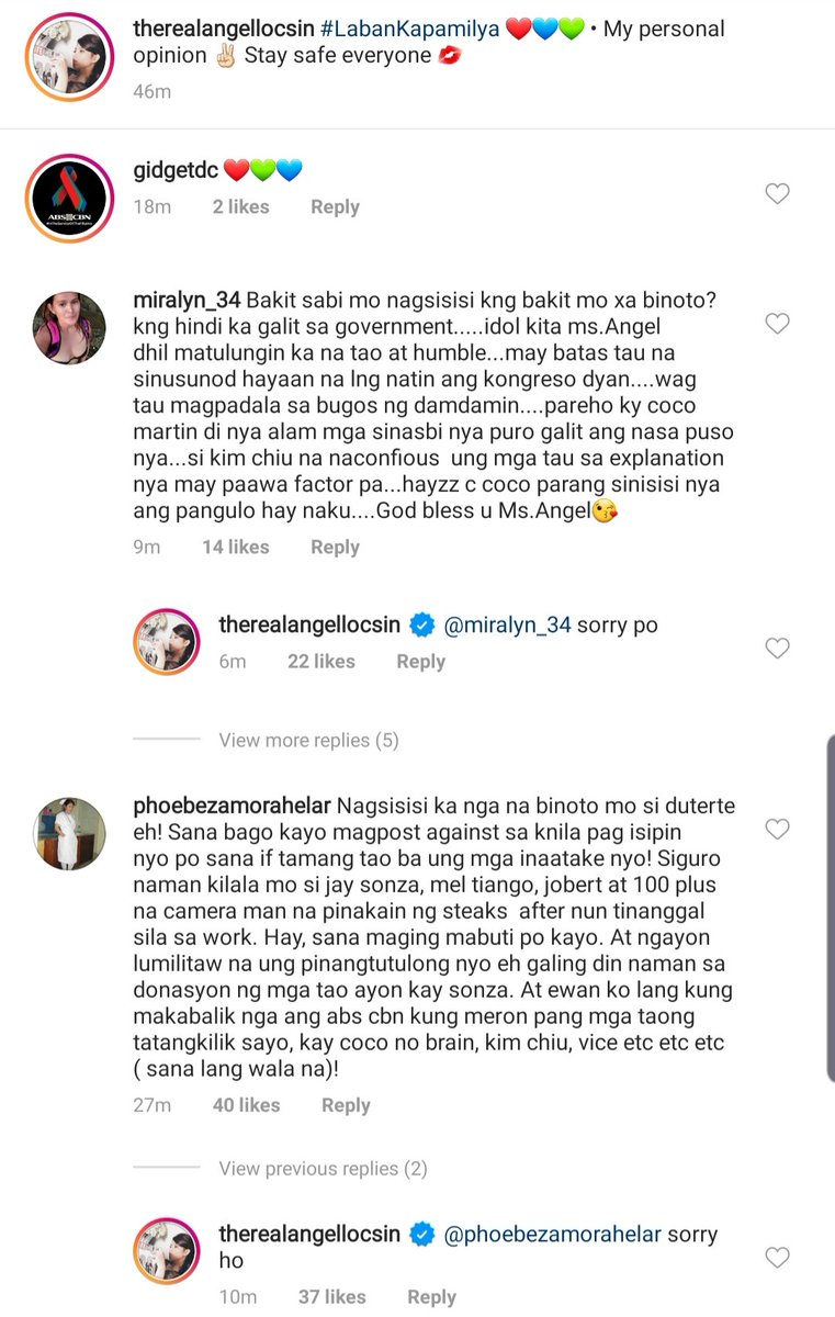showbizpatrol2's tweet photo. Again, thank you @143redangel . As a Duterte supporter, I appreciate the gesture.

#LabanDuterte
#LabanKapamilya https://t.co/6FRzklXhCe