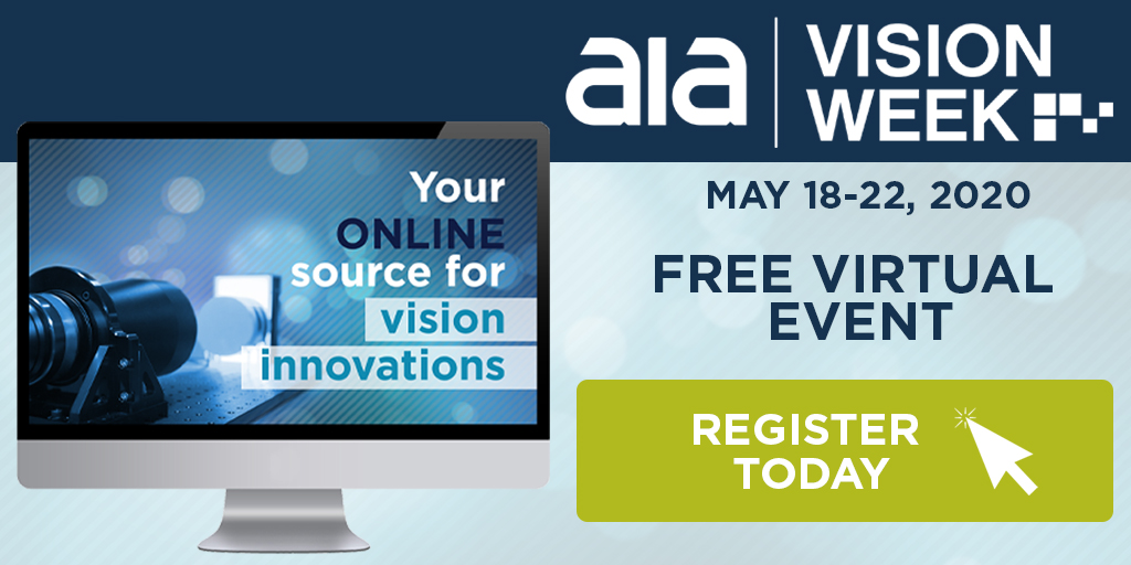 vision_a3's tweet photo. #AIAVisionWeek starts in 1 week! If you're looking for learning opportunities while you're working from home, this FREE online conference has everything from beginner to advanced sessions, all taught by leaders in the vision industry. Register today! https://t.co/07qijyJpx7 https://t.co/Jye8ed5eFv