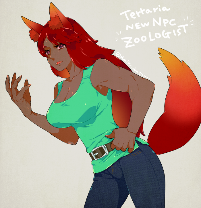 pix Terraria Zoologist No Nut November twitter