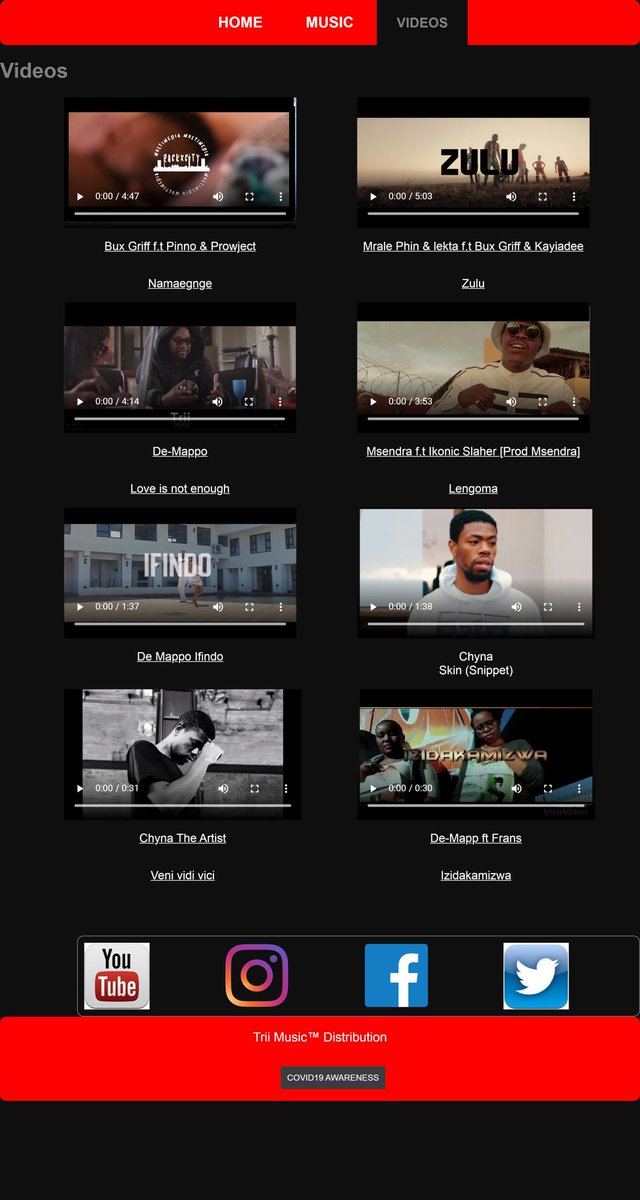 MusicTrii's tweet photo. A video section where you can find all your favourite videos in one place is now available. https://t.co/l9gdvSHW2W #music #Online #DigitalMarketing https://t.co/V2eKRETjDQ