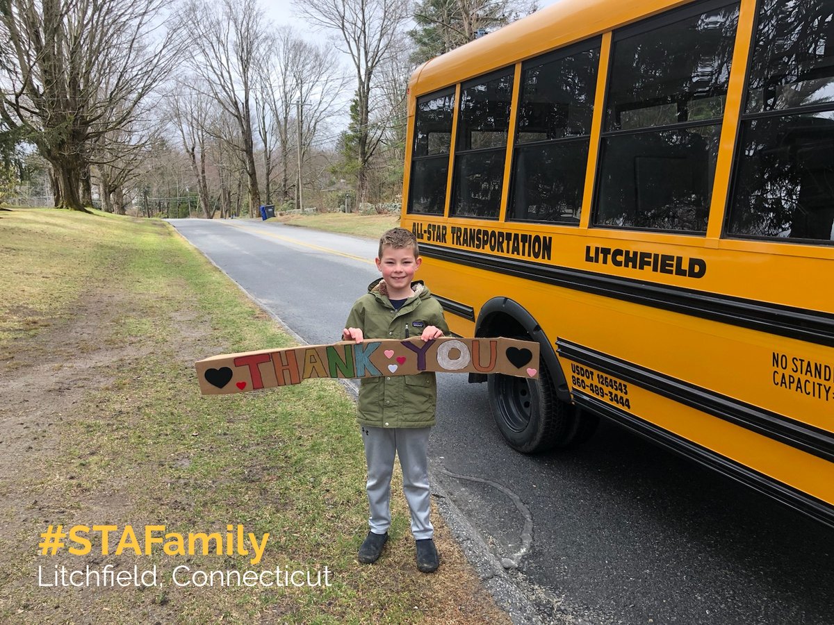 RideSTBus's tweet photo. Proud of our #familyofcompanies and the #communities we serve...
#STAFamily #AllStarTransportation #SchoolBusHero #MealsOntheBus #Partnership #SchoolTransportation #StudentTransportation https://t.co/2XYKpUvWh7