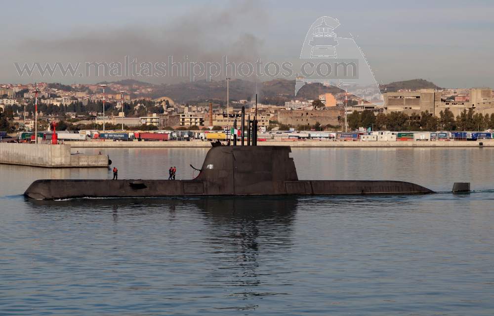 Shipguru's tweet image. #Hellenic #Navy #Type214 #class #submarine #HS #KATSONIS #S123 #leaving #Catania, #Sicily - 24.02.2020 - maltashipphotos.com @ShipsInPics @worldshipsoc @HellenicNavyGR @warshipworld @WarshipPorn @WarshipsIFR @WarshipCam