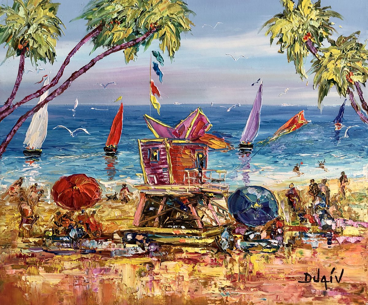 DUAIVArtist's tweet photo. DUAIV original oil on canvas “Miami beach”21 x25 inches AVAILABLE for SALE @  https://t.co/mhBOqjrMxf  artist@duaiv.us #duaiv #miami #miamibeach #beachpainting #marine #parkwestgallery #artcollectors #artforsale #fineart #artgallery #impressionism #paletteknife #parkwestvip https://t.co/q60gyYui2t
