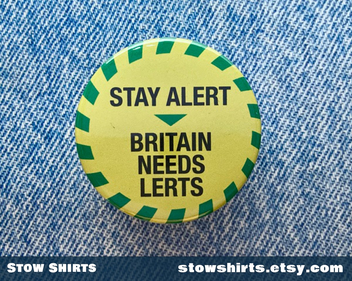 StowShirts's tweet photo. Some days it's easy to work out what to make #70sRetro #BritainNeedsLerts #StayAlert

https://t.co/Sn6SIDXfQ7

Coming soon: round tuits. https://t.co/FTxSlj58FF