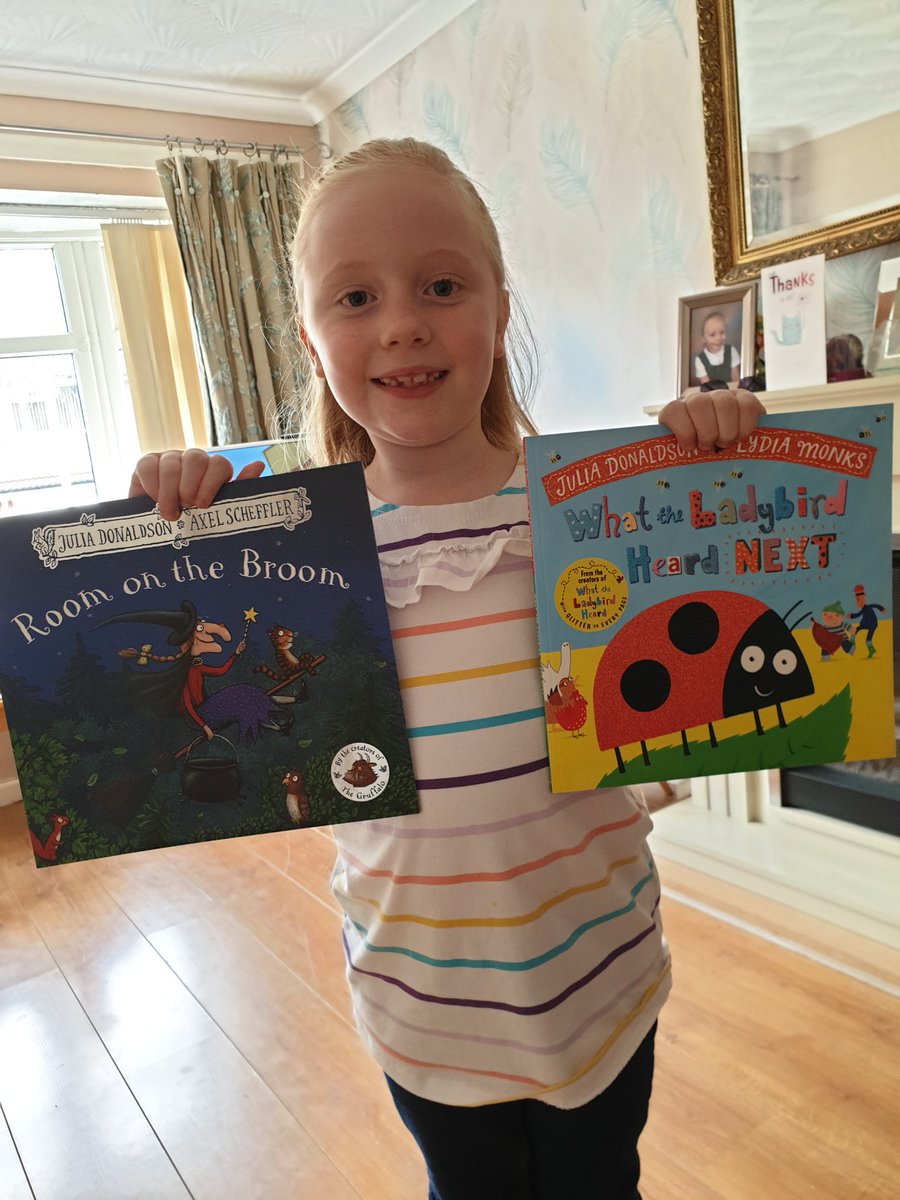 Its been a maths and reading home schooling day today. Sophia has really enjoyed independently reading her books and is excited to get started on her new ones she got today ❤ <a href="/StMarysBB18/">St Mary's Blackbrook Primary School</a>