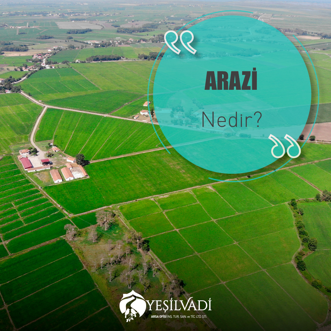 En geniş anlamıyla #arazi, herhangi bir yeryüzü veya toprak parçasıdır. Genellikle üzerinde yerleşim, insan yaşamı veya ekim dışında başka insan faaliyetleri bulunmaz, boş toprak parçalarıdır.
Arazi satışında 20 yıllık tecrübesi ile #yeşilvadiarsaofisi yanınızda!
#yatırım #arsa
