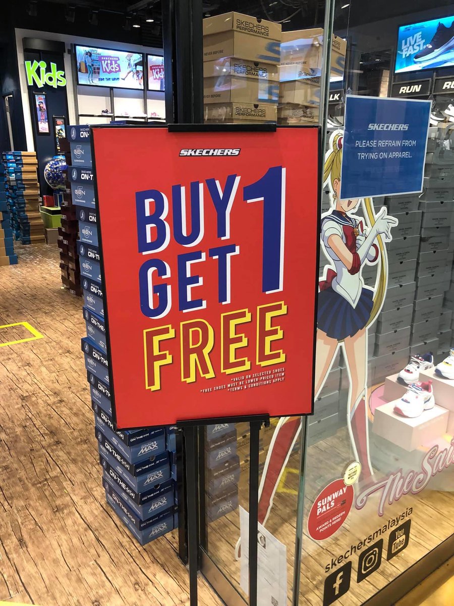 skechers buy 1 free 1