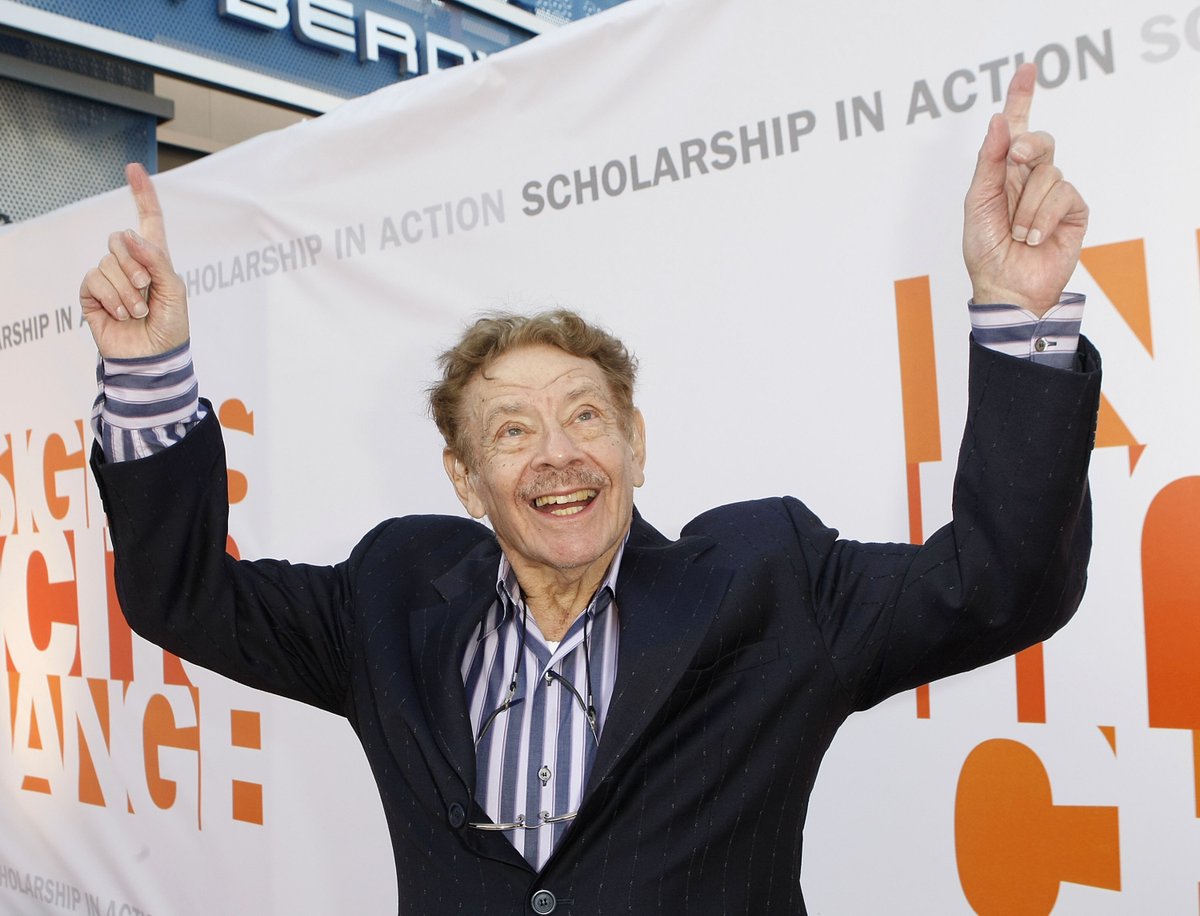 ComedyCentral's tweet image. Thanks for the decades of laughter, Jerry Stiller.