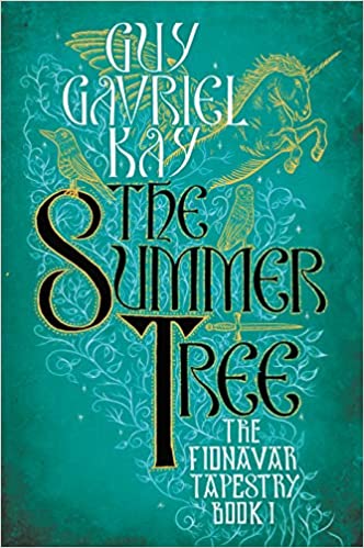 A longer-than-usual gap in  #AYearOfBooks, but I figured I'd tweet this trilogy all at once: Guy Gavriel Kay's "Fionavar Tapestry": "The Summer Tree", "The Wandering Fire", and "The Darkest Road" ( https://amzn.to/2LhBl8b )
