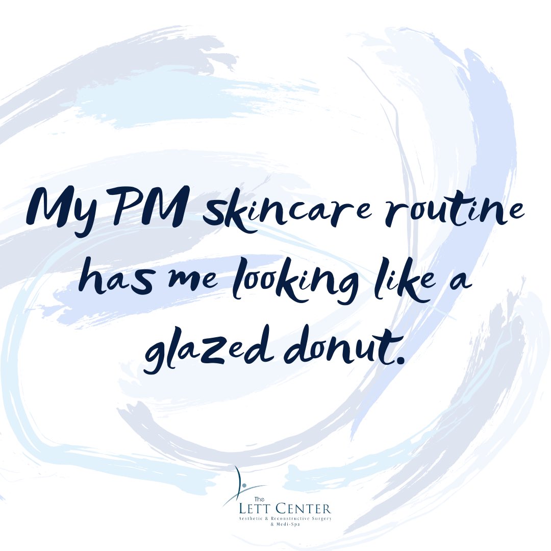 TheLettCenter's tweet photo. Yes, and I wouldn’t have it any other way! 🍩 ✨⁣ What are your favorite nighttime products?⁣
⁣
#medspa #beauty #skincare #aesthetics #botox #filler #skin #nashville #nashvilletn #selfcare #nashvillebeauty #monday #nashvilleskin #nashvilleskincare #healthyskin #skincareroutine https://t.co/02iWMl1fvf