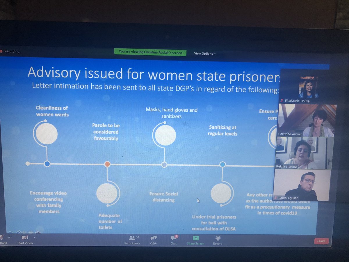 elsamariedsilva's tweet photo. At #utc4 #urbanthinkers campus by @UNHABITAT @urbancampaign, Ms Rekha Sharma Chair of @NCWIndia shares measures taken for women prisoners. You still have time to join in right now. #TakeAction4Cities
#covid19 #safecity
https://t.co/GvEH9XOMHv https://t.co/v8Cv4o9Tkp