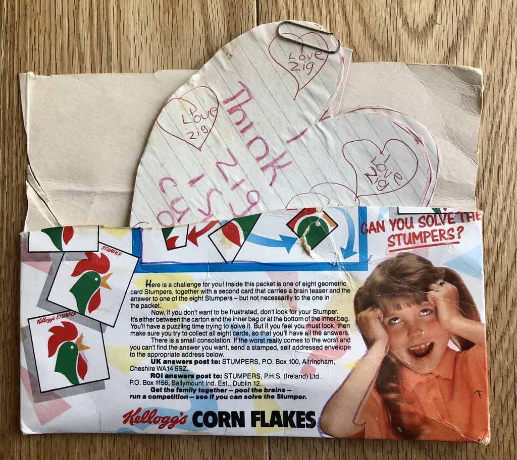 DoubleZCreative's tweet image. #POBox2222 Today’s post to #DempseysDen from 1988 is from Patricia in Meath who did some awesome make and do simply to say how ‘cute and cuddly’ #ZigAndZag were! 👏