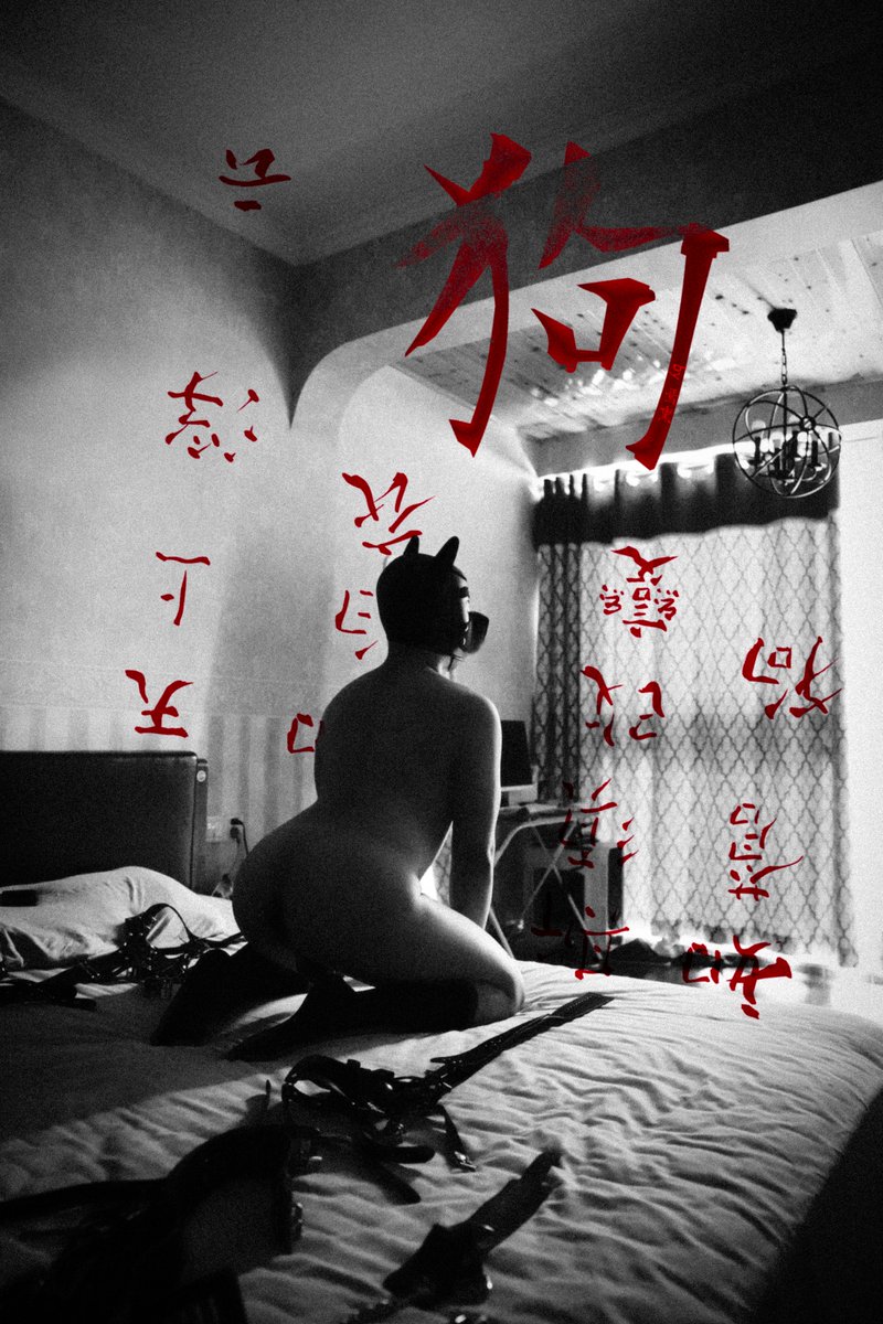 yanxun219's tweet photo. 《狗​》 

“天上浮云如白衣，斯须改变如苍狗。”

地點 |  重庆 · 渝北
時間 | 二零二零年四月十九日
出鏡 | P
造型 | P+焉熏
拍攝+後期 | 焉熏 https://t.co/QgsyZrouy8