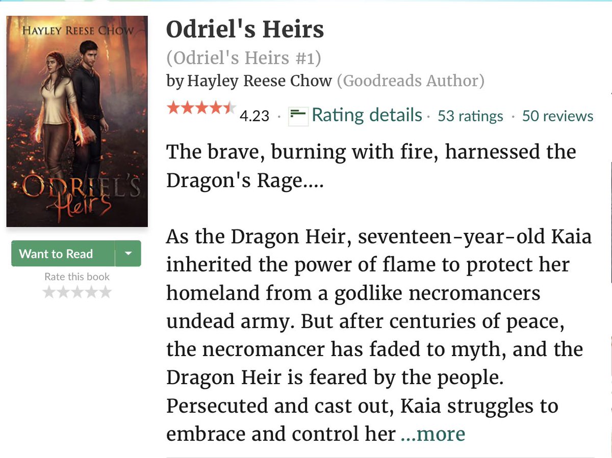 HayleyReeseChow's tweet photo. Odriel’s Heirs got its 50th review!

“I loved this short book with all my heart.”

🎉🎊🥳
Thank you so much for sharing your thoughts!🙏

When I #selfpubbed, I had big doubts about finishing the sequel, but with all your feedback, I can’t resist!
#writingcommunity #fantasy #books https://t.co/FB1LDAKMMm