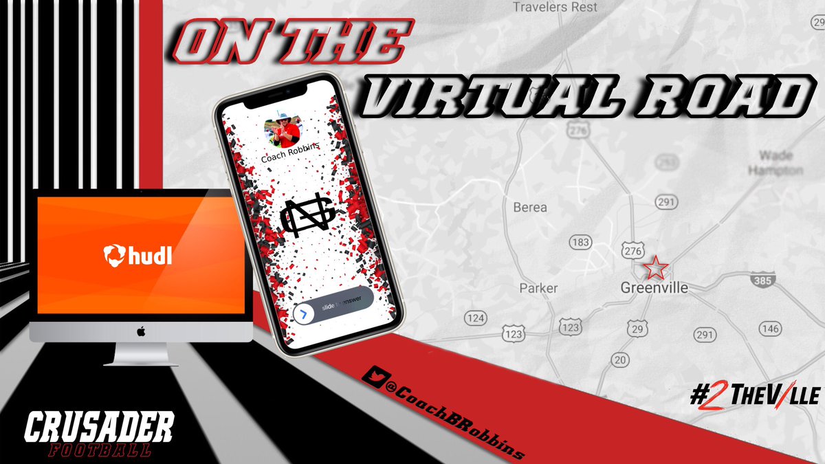 NGUFootball1's tweet photo. Your NGU Offensive Staff are out on the #VirtualRoad
Drop your Highlights below and go follow your Position Coach
QB - @CoachBRobbins
OL/TE - @WillShuler
WR - @Antonio_Wilc
RB - @CoachDeGraf23
#2TheV1lle
#RiseUp | #ForTheVille | #SwordsUp⚔️ https://t.co/rSjjBH0oXv