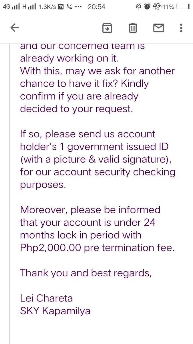 DodongEvad's tweet photo. @SKYserves 
Ang galing ng strategy para di tuluyan magapaputlo client niyo. Tama ba yun?  Eh magbabayad kami tapos walang internet na pumapasok? 
@erwintulforeal https://t.co/L2WSFhNKd4
