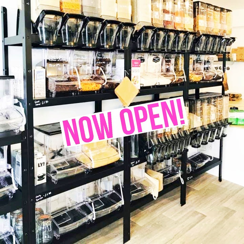 Hexham's new refill shop The Refill Station is now open! It's looking great and safety measures are in place 😍 Take your own containers. Price list online therefillstationltd.com #indyhexham #hexham #zerowasteshopping #plasticfree #Northumberland #tynevalley