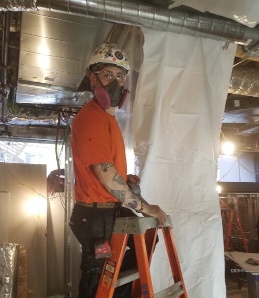UALocal1's tweet photo. Local 1 members on day and night shifts for Pace Plumbing show off their precision work at NYC Health + Hospitals North Central Bronx. #unionproud #plumbers #nyc #essential #bronx #plumbandlevel @NYSPipeTrades @UAPipeTrades https://t.co/1lzII4bd9n