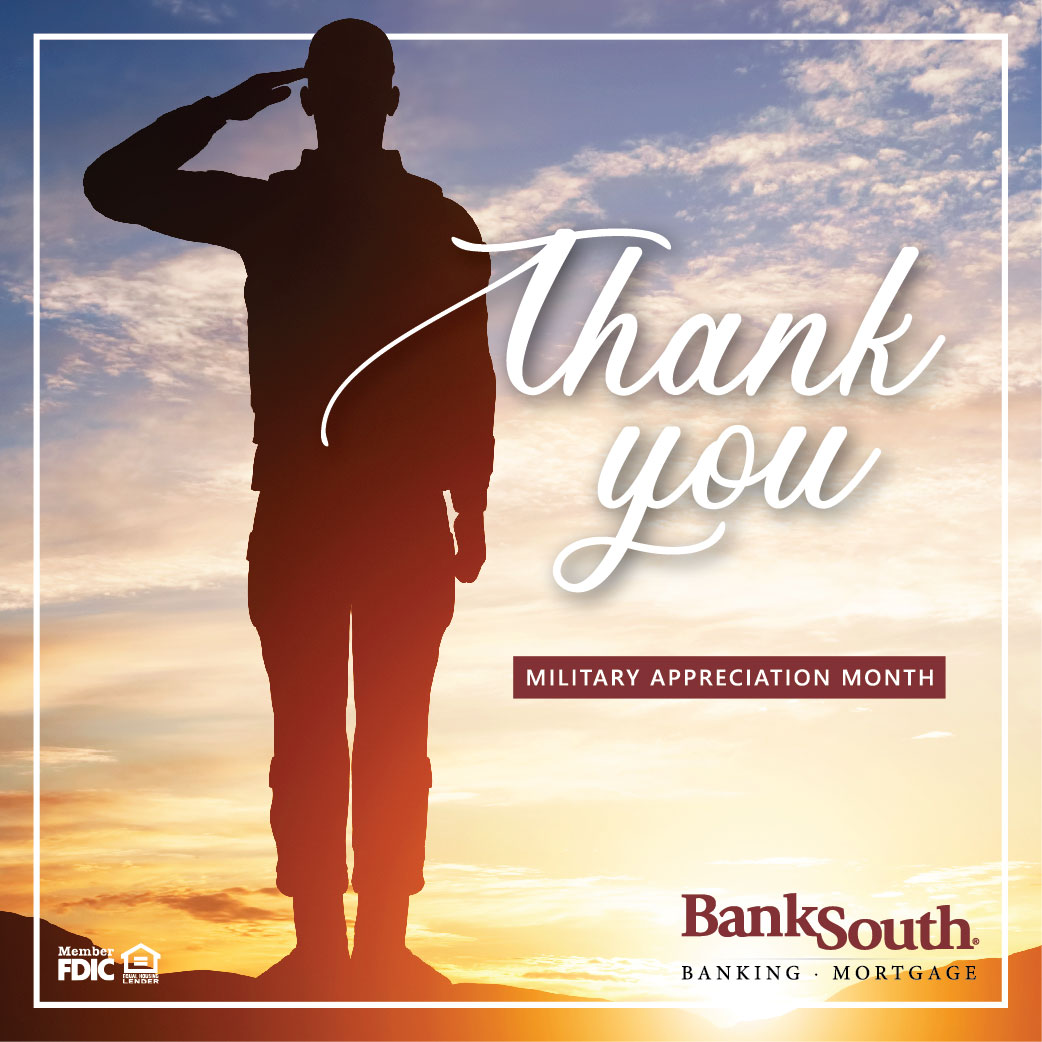 banksouthmtg's tweet photo. May is #militaryfamilyappreciationmonth. Did you know that only 6% of veterans use their VA mortgage benefits? May is #militaryappreciationmonth. RT this to one of the 94% of veterans that needs a VA mortgage.ย
#banksouthmortgage #militaryfamily #valoans #valender https://t.co/GigqFHKPyf