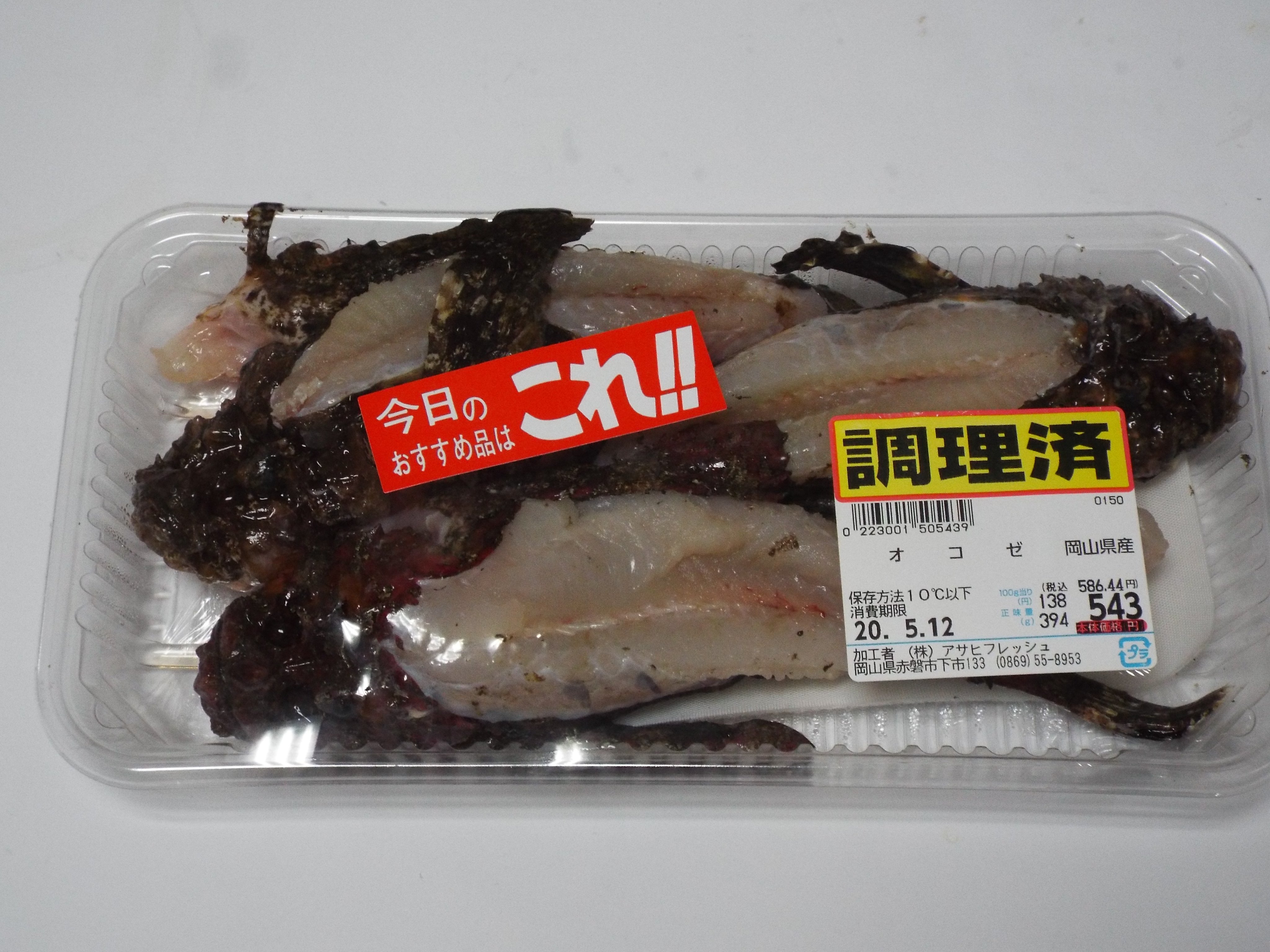 はらちゃん Al Twitter 今日もウナギが食べたくて 赤磐市にあるマルナカまで行きました しかし 生ウナギはなかった せっかく行ったのに ぴえん そこで おこぜを買って帰りました あの子のツイッターにあった おこぜ いろいろ料理してみたよ オコゼの