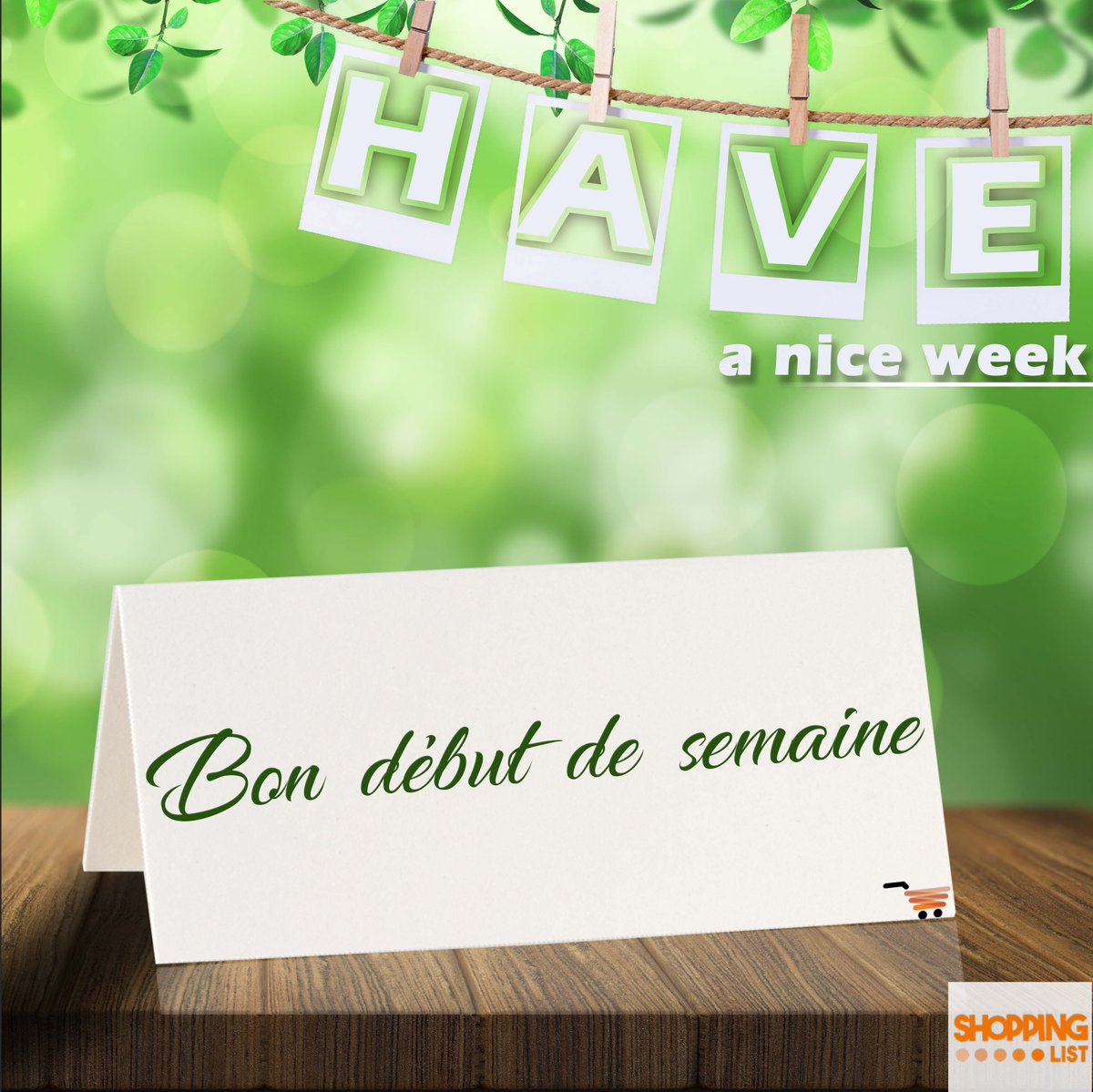 shoppinglist_cm's tweet photo. #Newvibes👌
Une belle semaine pleine de nouveautés ! 😍
Restez scotchées sur 👉sur https://t.co/aRXRuVEejC 
#Shoppinglist, #Yourmarketplace https://t.co/s52gNIHorE