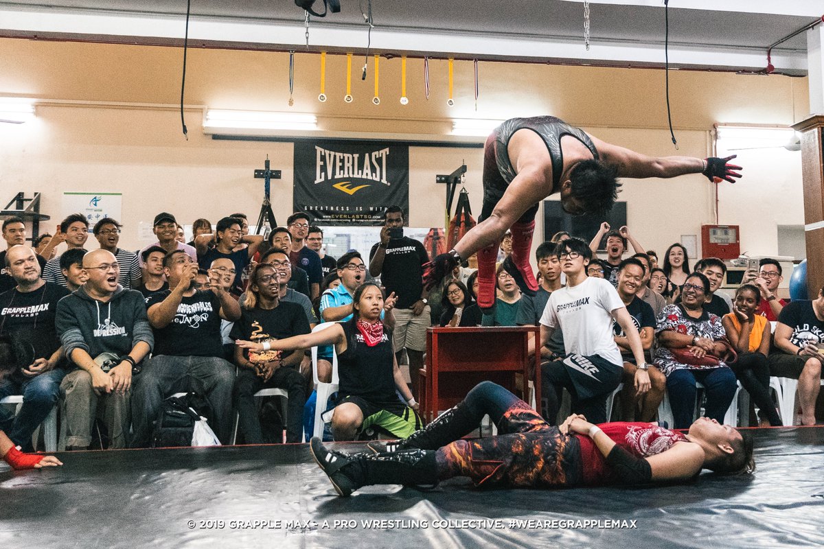 Grapplemax's tweet photo. #OnThisDay in 2019: #Showcase9. https://t.co/9kdywExXvd