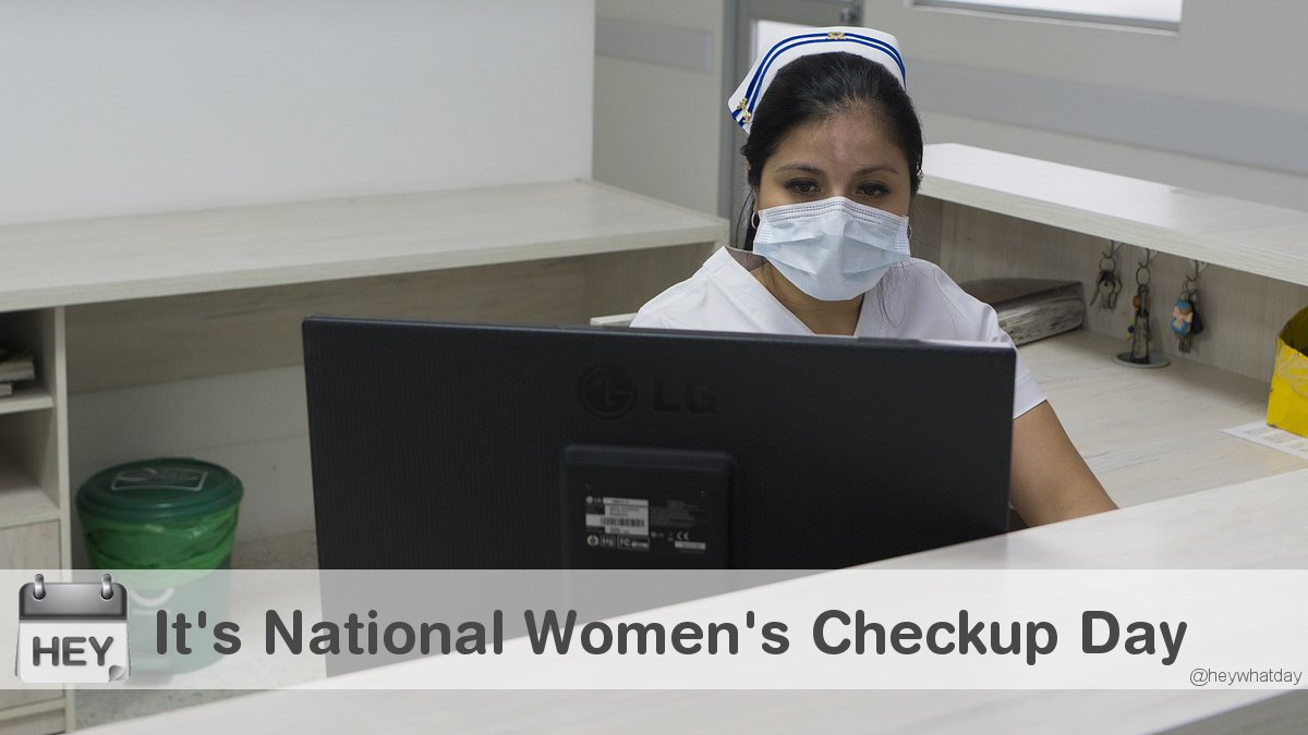 It's National Women's Checkup Day! 
#NationalWomensCheckupDay #WomensCheckupDay
