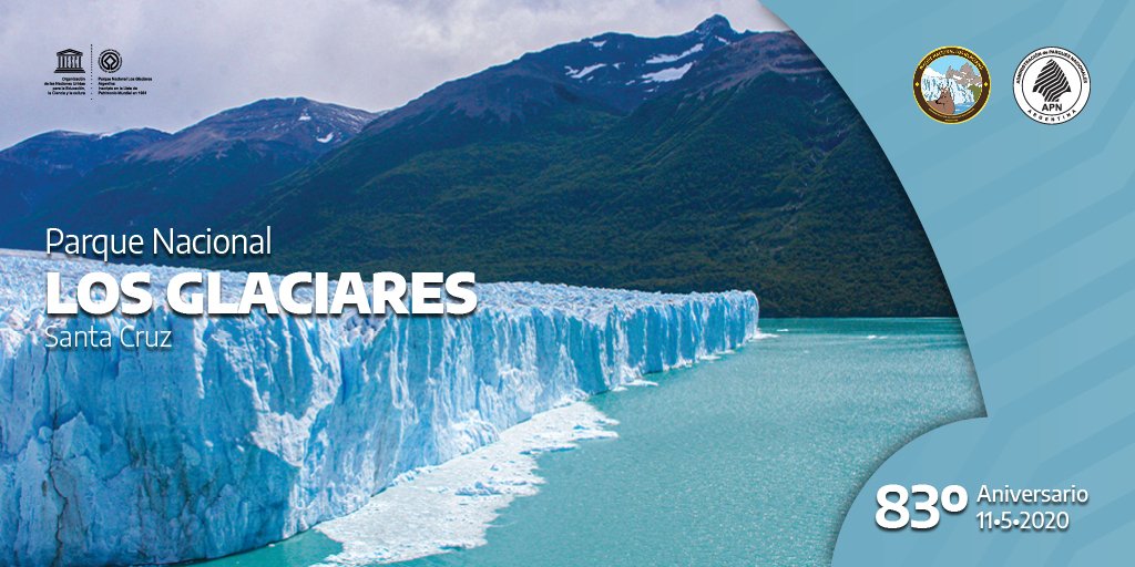 Empezamos la semana celebrando los 83 años de los Parques Nacionales #PeritoMoreno #LagoPuelo #LosGlaciares #Lanín #LosAlerces.

#ArgentinaUnida