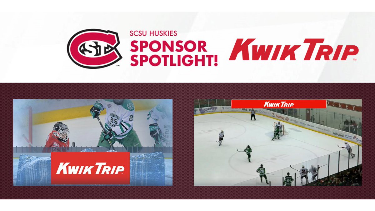 scsu huskies on twitter sponsor spotlight thank you kwik trip for being a proud sponsor of the st cloud state huskies during the 19 20 season kwik trip kwik star is a twitter