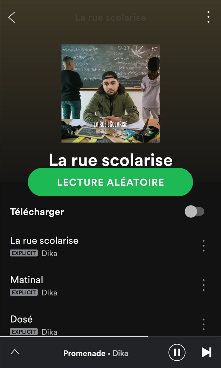FrenchRapTv's tweet photo. 🚨🆕

On peut constater qu'en ce moment les rappeurs marseillais sont très présents dans le paysage du Rap Français !! 1⃣3⃣

Et c'est @OfficielDika qui sort son tout 1er album solo « La rue scolarise » 📐📏✂🖍📚  ⚖  🔫💣💶

Un contenu de 17 morceaux avec plusieurs invités ! 🎶 https://t.co/U2MVv81has