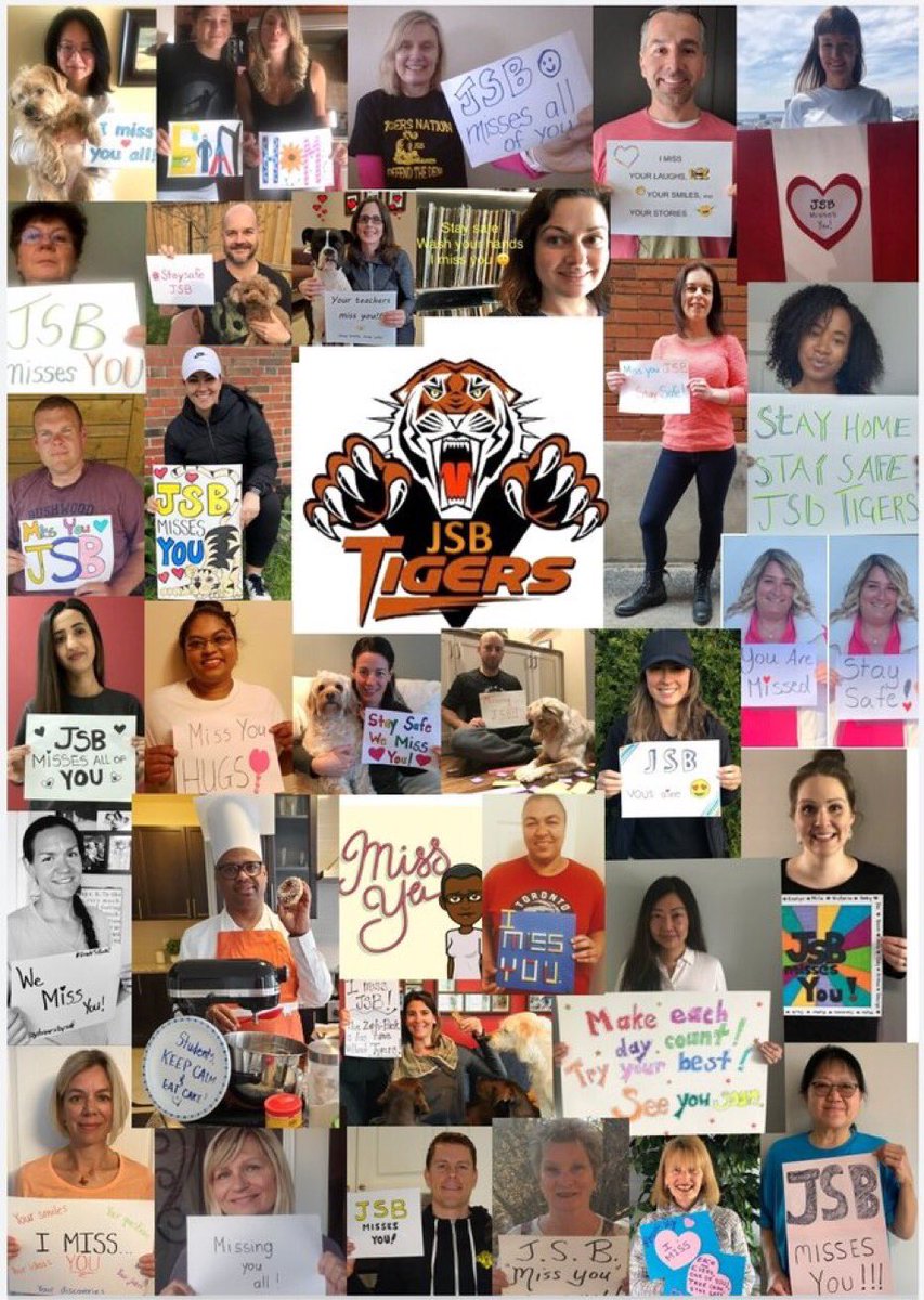 Greetings JSB Families! We hope you are continuing to stay safe and well!