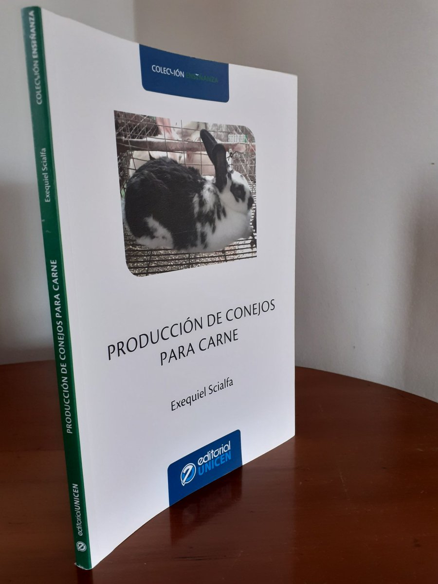 EditorialUNICEN's tweet photo. Seguimos haciendo libros! Hoy presentamos uno de nuestras recientes ediciones. De la colección enseñanza, este libro nos muestra la cría de conejos como una alternativa de producción interesante para sistemas comerciales o familiares de autoconsumo. Se detallan también... https://t.co/6JH6x7yGqU