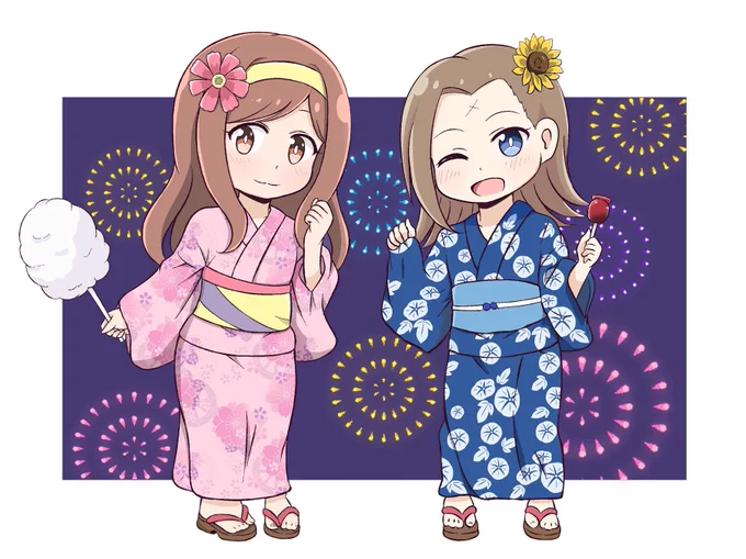 夏祭りメアカタ
#はめふら  #hamefura 