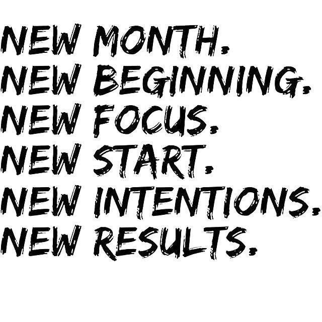 A new month means new beginnings and new opportunities to continue striving for your goals. Wake up with the motivation and determination to fight for success and make your intentions come true.

#mondaymotivation #intentions #determination #newbeginnings
