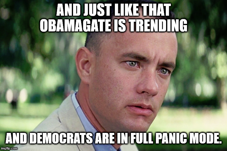 DepolableDuck's tweet photo. Democrats Can't handle the TRUTH.
#OBAMAGATE 
#ObamaNewItAll https://t.co/AIq0WpMGBw