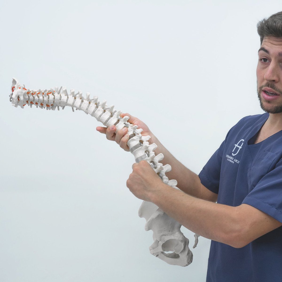 Arcadamuz's tweet photo. La columna vertebral es clave en la aparición de muchos problemas de salud. Si tenemos una columna vertebral móvil y equilibrada, tendremos menos posibilidades de sufrir cualquier disfunción o lesión ☑️
#fisioterapia #osteopatia #fisio #salud #rehabilitacion #columnavertebral https://t.co/vZUrAb1jy6