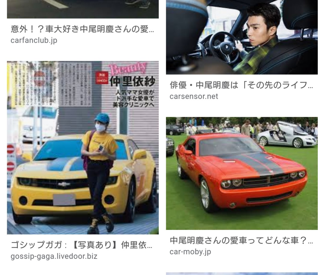ほりっちｆ Pa Twitter 俳優の中尾明慶はチャレンジャーですよ 根っからのアメ車好きで 若い頃からアメ車を乗り継いでます 奥さんの仲里依紗はカマロです
