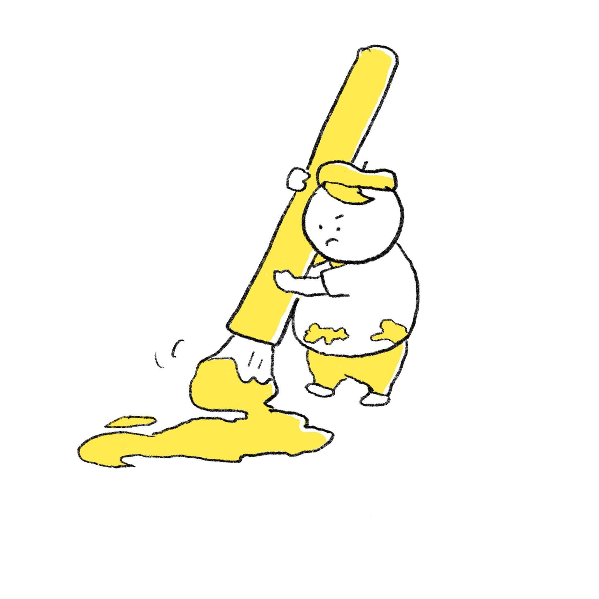 杉江慎介 デザイナー イラスト ニーホさん ペイント でっかい筆で何か描いてるニーホさん Noteの記事表紙用のイラストです イラスト ゆるいイラスト デザイナー キャラクター 絵を描く人 ニーホさん T Co Scvekjcfli Twitter