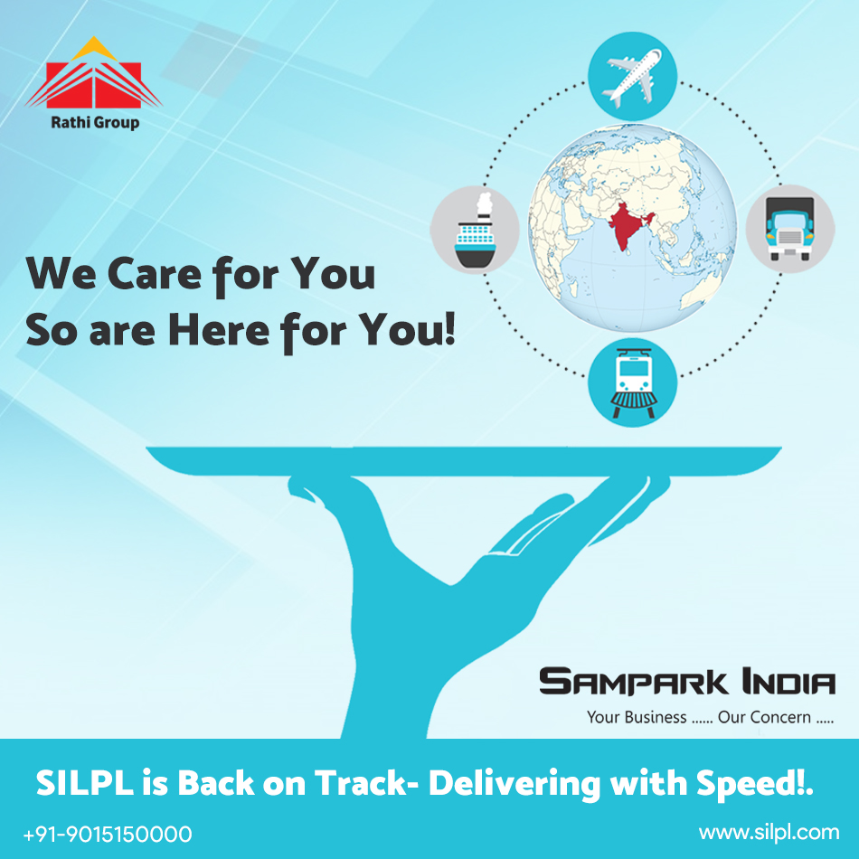 SilplIndia's tweet photo. Our Pan India end-to-end Logistics Services is On Your Way!
#SamparkIndia #Silpl #RathiGroup https://t.co/ZnCVjzOwg3