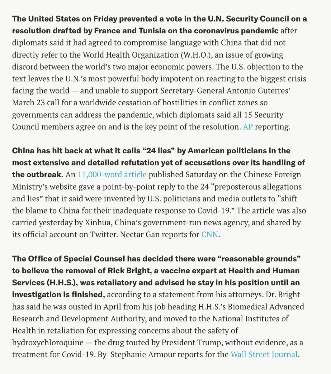just_security's tweet image. Key stories from today's Early Edition #China #coronavirus #RickBright #UnitedNations 
justsecurity.org/70107/the-earl…