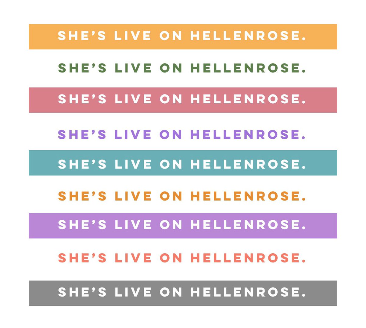 hellenrosesa's tweet photo. We’re doing a live series! YAY!
Something lighthearted and exciting is coming your way! HellenRose is going to collaborate cool and influential ladies, masters in their fields, to do engaging Instagram live activities that you can take part in! #HellenRose #ShesLiveWithHellenRose https://t.co/6Avo2yAn5u