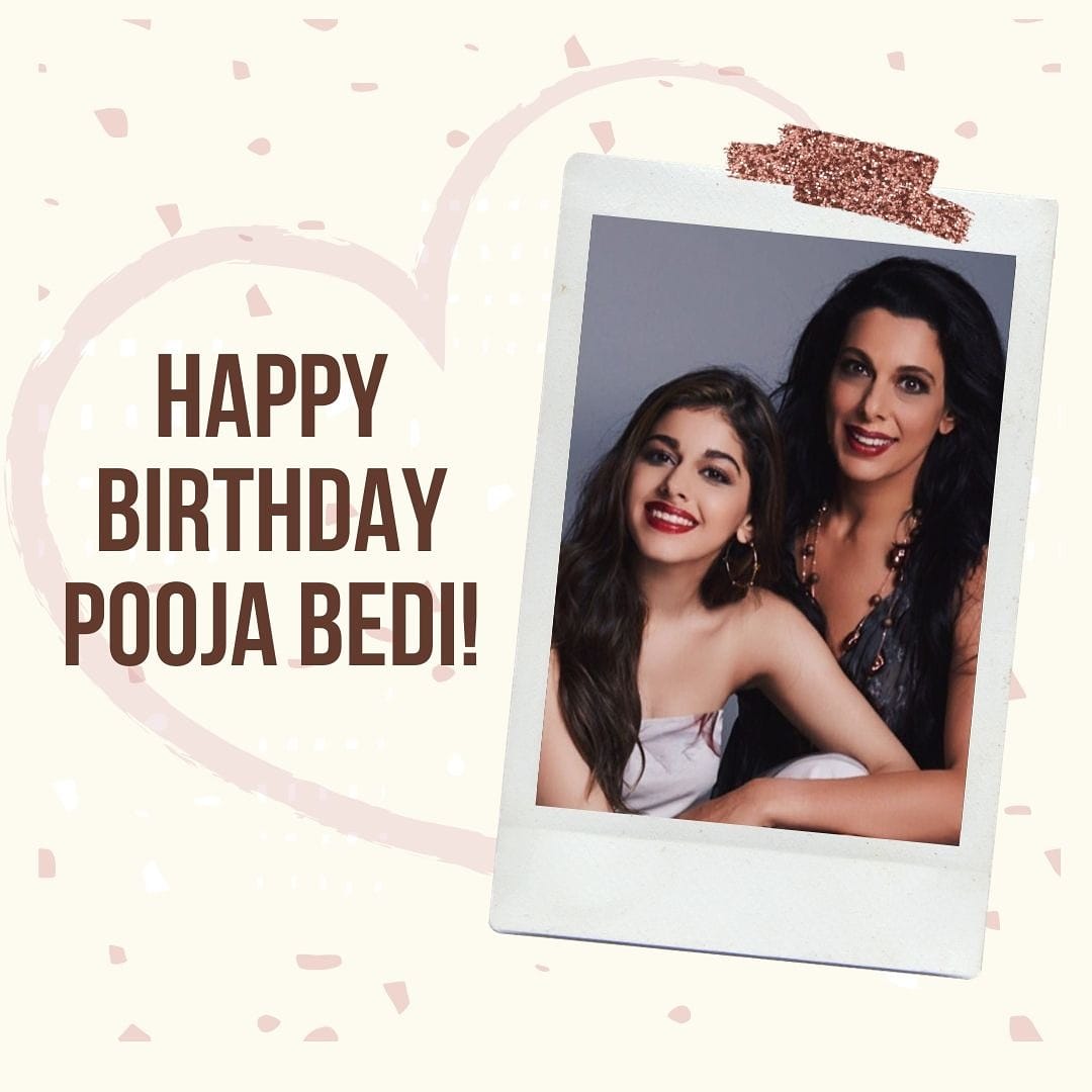 Wishing Pooja Bedi a very Happy Birthday    .
.   