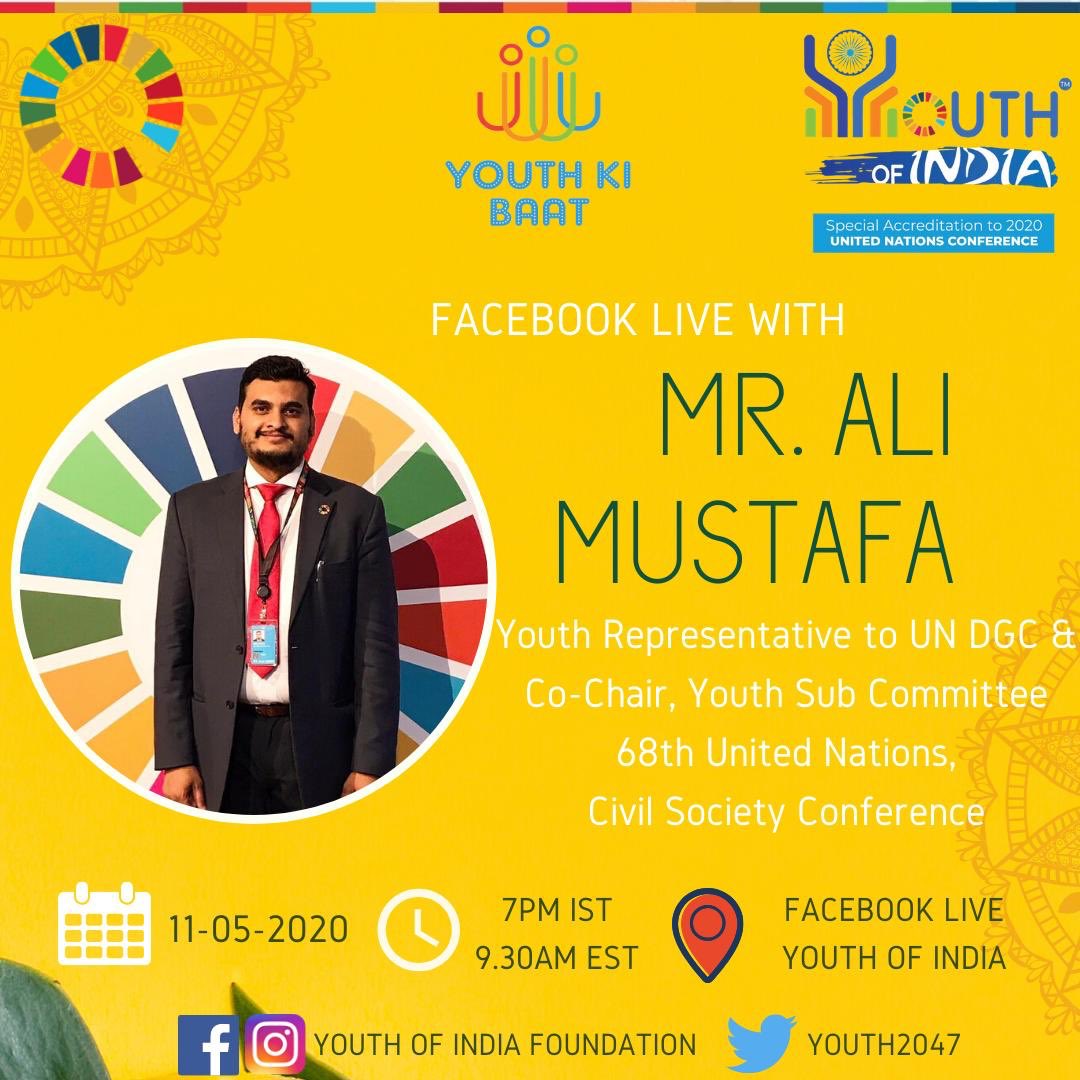 smalimustafa's tweet photo. Join me at Facebook Live. Speaking on youth development and youth engagement https://t.co/2S4hLtcpl8