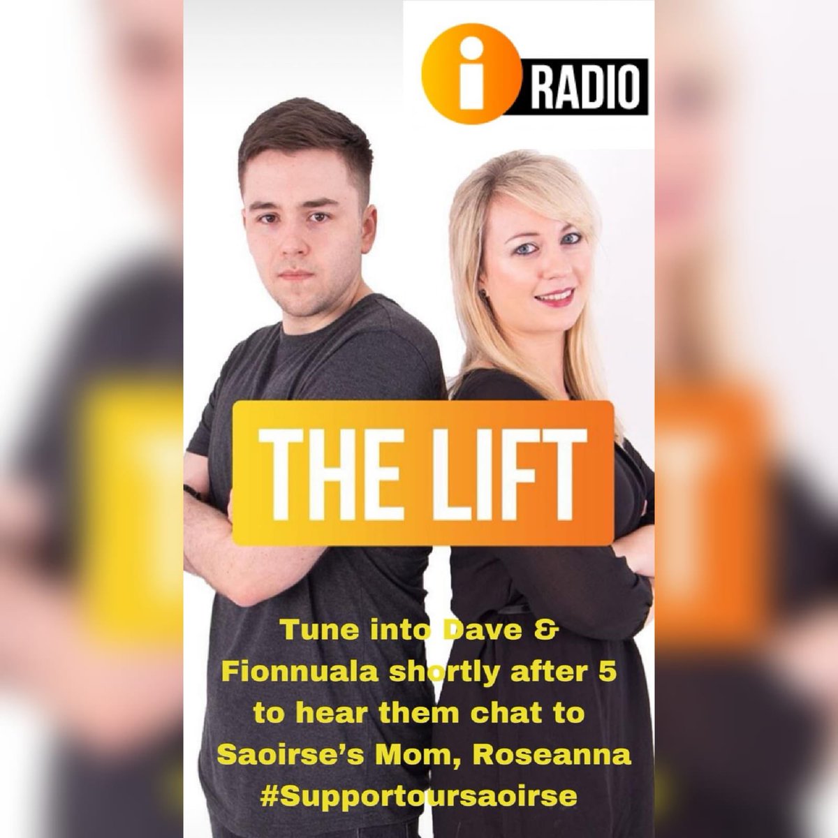 sandrad18's tweet photo. Tune in to @ThisisiRadio today shortly after 5 where Dave &amp; Fionnuala will chat to Saoirses Mom, Roseanna🌟
@RoxyRuane @OllieRuane 
#tunein #iradio #supportoursaoirse #cancerfighter #galwaygirl https://t.co/E8iQErSvIC
